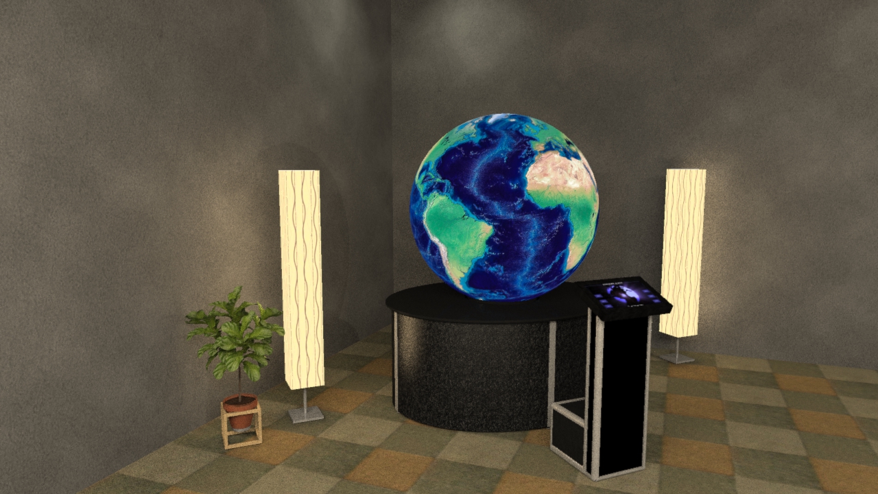 1.2m GeoDome Globe
